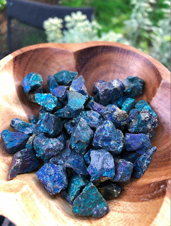 Peacock Ore Tumbles